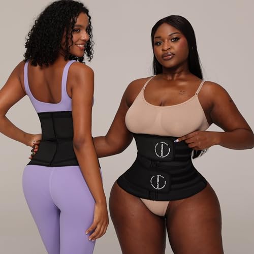Double Layer Tummy Control Belt for Women, Postpartum, Gym & Workout - size: Medium