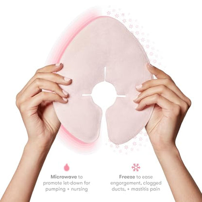 Frida Mom Breast Therapy Packs, Cold & Hot Pack for Pain Relief, 2pk - size: 2 Count (Pack of 1)