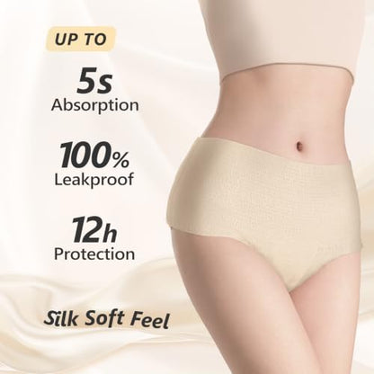 MOLLIS Disposable Period Underwear, Postpartum Panties, XXL, Beige, 16Ct - size: XXlarge(16 Count)