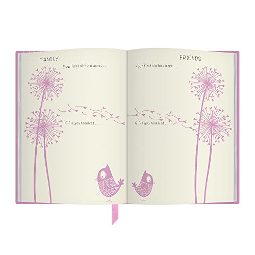 Early Years: A Guided Keepsake Journal | First Five Years Memory Book | Pink