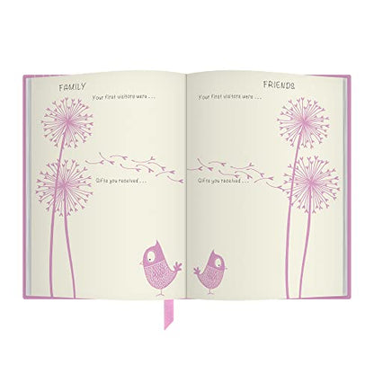Early Years: A Guided Keepsake Journal | First Five Years Memory Book | Pink