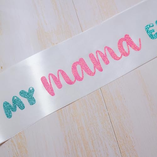 Decorit In My MAMA Era Sash, Mom-to- Be Sash for Baby Shower, Gender Reveal