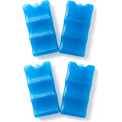 Healthy Packers Ice Packs for Coolers | Can Coolers | Breastmilk Cooler Ice Pack | Long-Lasting Reusable Ice Pack - size: 6 Can (Pack of 4)