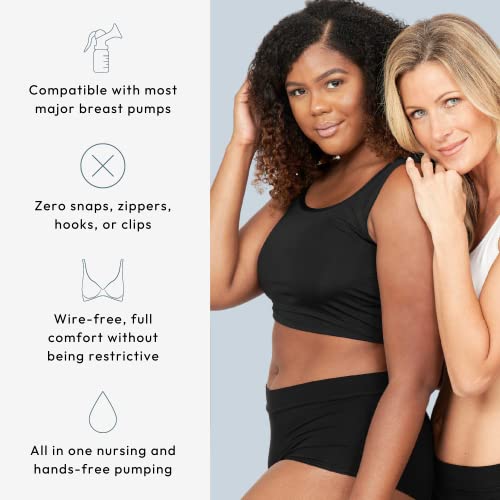 Larken X Sand and Black Pumping Bra - Medium