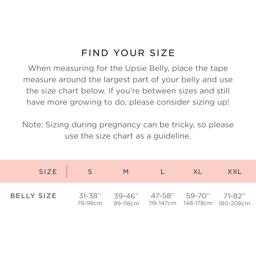 Belly Bandit Upsie Belly Pregnancy Support Band - color: Cream, size: Large