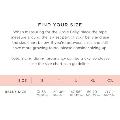 Belly Bandit Upsie Belly Pregnancy Support Band - color: Cream, size: Large