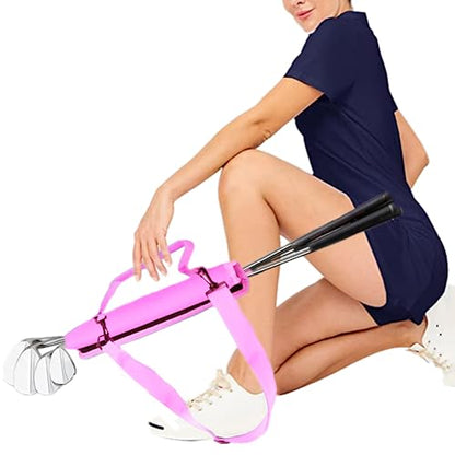 FINGER TEN Mini Golf Bag for 3-7 Clubs - color: Pink, size: 1Pc