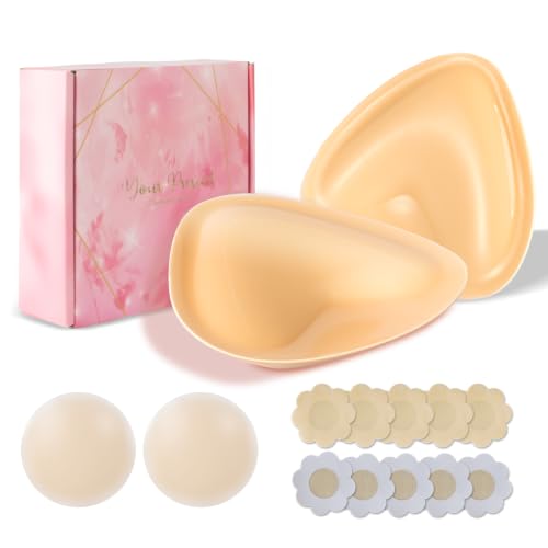 Double Sided Sticky Push Up Bra Inserts，Reusable Invisible Sticky Bra Pads for Dresses and Bikinis - size: Large