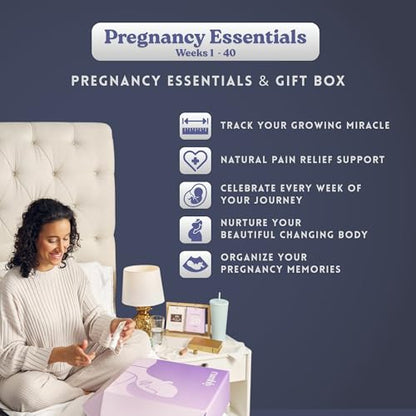 Pregnancy Essentials Box, 5 Piece Gift for Expecting Moms - size: Pregnancy Essentials