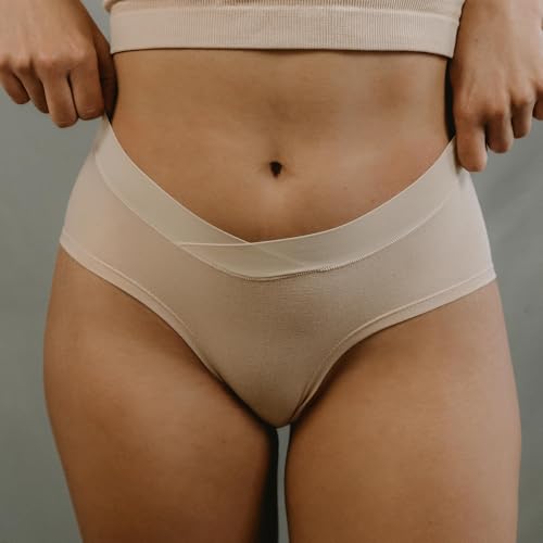 Boobie Brands Bobbie Maternity & Postpartum Seamless Panties, Under the Bump Pregnancy & C-Section Friendly - size: Medium