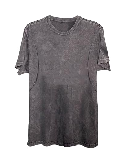 Comfort Breastfeeding Shirts Women Distressed Maternity Zip Nursing Tees - color: Gray 2, size: Medium