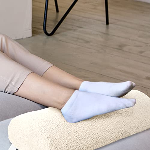 Wesiti Recliner Leg Rest Cushion Footrest Pillow Elevate Feet, Beige - color: Beige