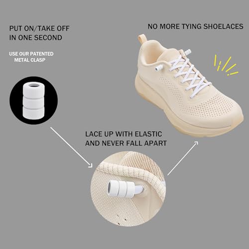 Elastic No Tie Shoelaces For Kids & Adults Sneakers，One Size Fits All - color: 1 Pair Purple
