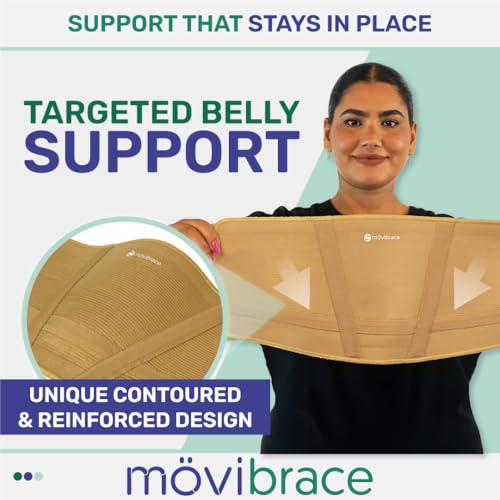 Movibrace Abdominal Support Belt Hanging Belly Panniculus Support XXXL - size: XXX-Large