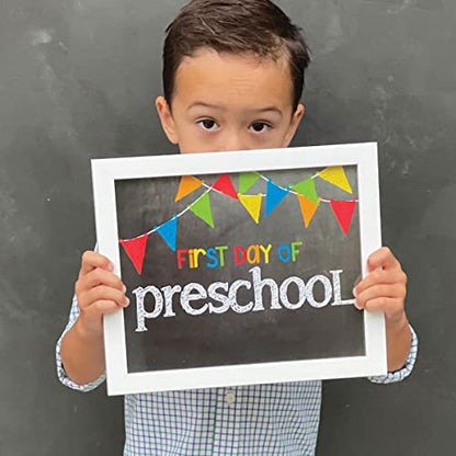 Class Keeper® Ultimate School Memory Book Bundle | Photo Signs, Stickers & Digital Memory App Included - color: Keepsake Bundle: Stripes Class Keeper + Primary Flags Signs + School Rocks Stickers