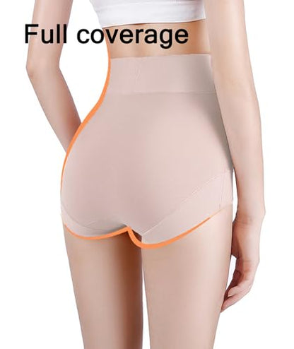 Postpartum C Section Compression Cotton Underwear Briefs Pack of 3 - color: Pink(3p), size: 9