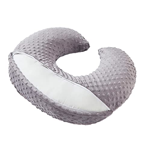 Nursing Pillow and Positioner Breastfeeding and Bottle Feeding - color: Rose Gray