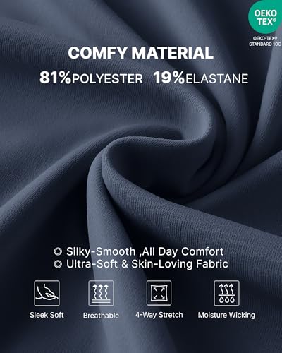 G4Free EverGoing Maternity Pants Over The Belly Pregnancy Joggers Workout - color: Dark Navy, size: X-Small