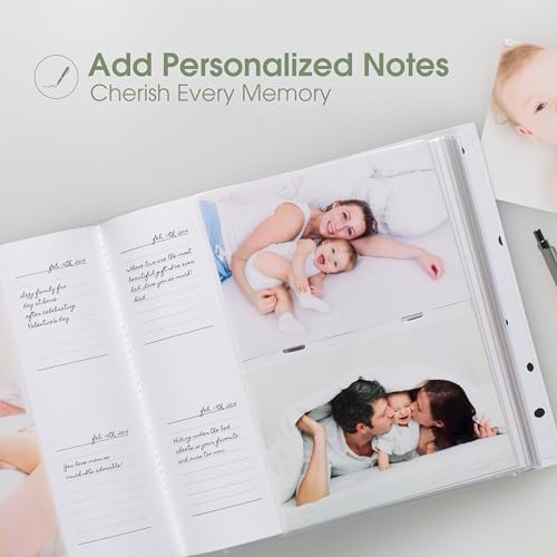 Pearhead Hello Baby Photo Album, Holds 200 Pictures, Polka Dots, White - color: Polka Dot Hello Baby