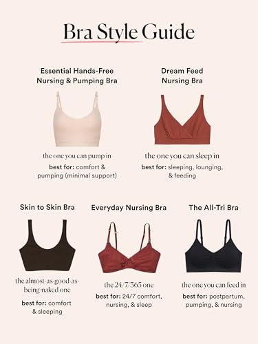 HATCH The All-Tri Maternity & Nursing Bra - color: Black, size: Large