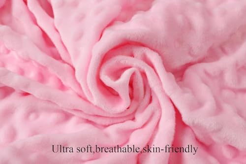 Dot Nursing Pillow Cover Set 2 Pack Compatible with Boppy Pillow - color: Pink & Floral