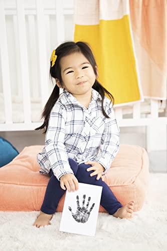 Pearhead Clean Touch Baby Ink Pad Kit, Medium/Large, 1-Pack - color: Black 1-Pack, size: Large 3” x 5”