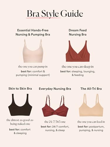 HATCH The All-Tri Maternity & Nursing Bra - color: Sand, size: Large