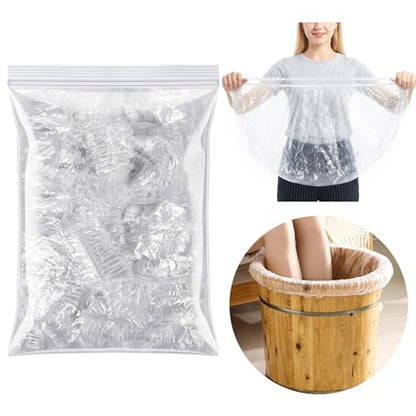 25PCS Pedicure Liners Disposable - Plastic Footbath Spa, Soak Liners - size: 25 Count