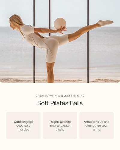 BetterMe Soft Pilates Ball - color: Serenity Blue