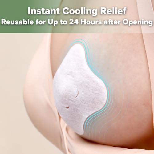 haakaa Hydrogel Nipple Pads with Lanolin, 8 PCS Individually Wrapped - size: 8 PCS