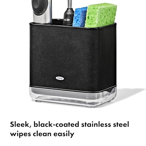 OXO Good Grips Sinkware Caddy - Matte Black - color: Black