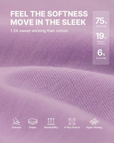 G4Free Lyocell Maternity Tank Tops Pregnancy Sleeveless Workout Shirts - color: Light Purple, size: Large