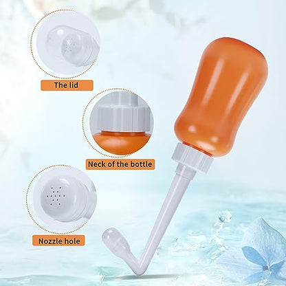 Peri Bottle for Postpartum Care, for Postpartum Essentials, Feminine Care Orange - size: Orange