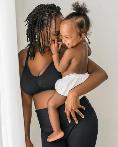 Kindred Bravely Simply Sublime Nursing Bra, Wireless Maternity Bra - color: Black, size: Small