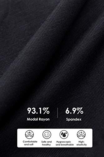 Smallshow Women's Maternity Shirts Long Sleeve Pregnancy Clothes Tops 3-Pack - color: Black/Light Grey/Army Green, size: Small