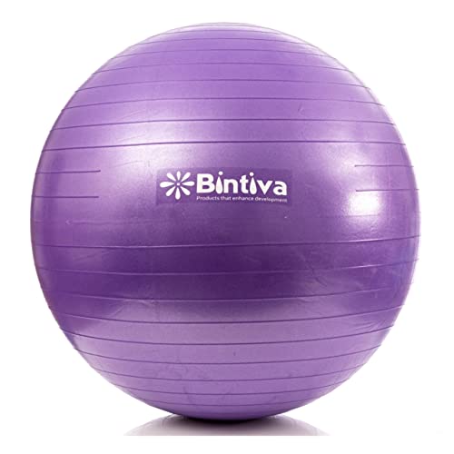 bintiva Exercise Ball - color: Black, size: M (58-65cm)