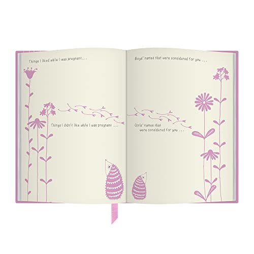 Early Years: A Guided Keepsake Journal | First Five Years Memory Book | Pink