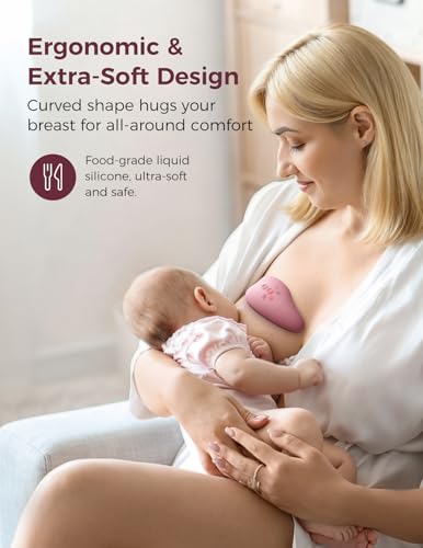 Momcozy A1Pro Lactation Massager with Heat, Deep Vibration, Cozy Red, 1PCS - size: A1Pro-Red