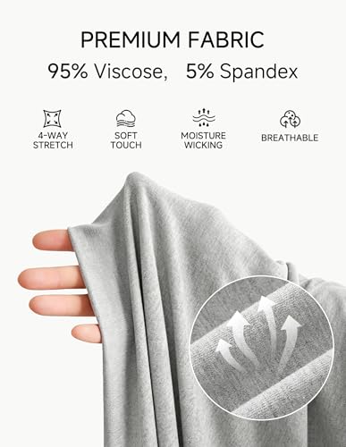 Viscose from Bamboo Maternity Wide Leg Lounge Pajama Pants - color: Grey, size: Small