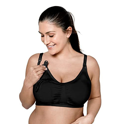 Medela Women's Pumping and Nursing Bras - color: Black, size: X-Large