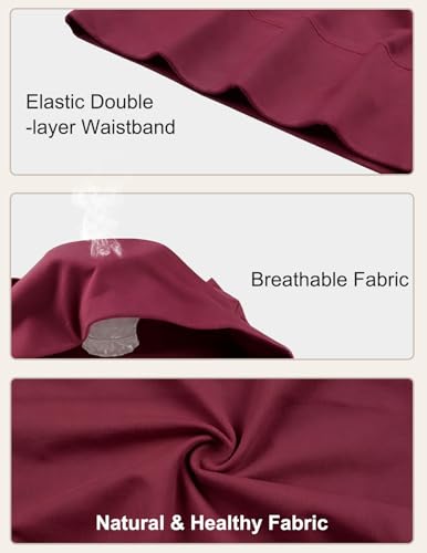 High Waisted Cotton Underwear for Women Full Coverage Panties - color: Mix2(pack-5), size: Large