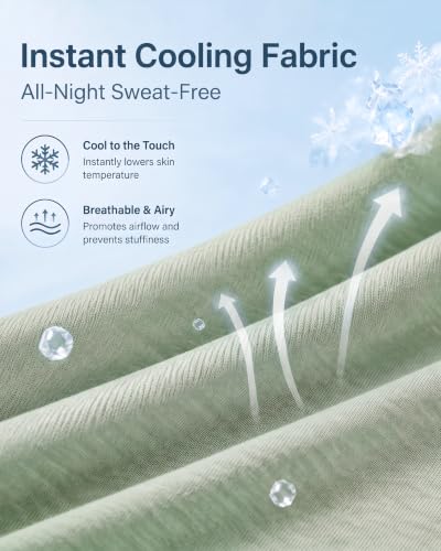 YZ HOME Cooling J Shaped Pregnancy Pillow, Removable Cover - color: J Shaped-green