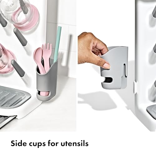 OXO Tot Expandable Baby Bottle Drying Rack, Space-Saving - size: Expandable