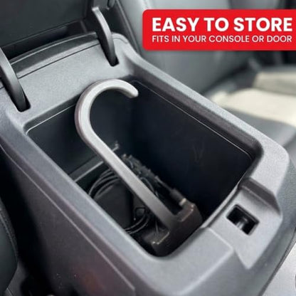 Seat Belt Catcher, Grabber, Seatbelt Reacher Tool - Gray, 2 Pack - color: Gray, size: 2 Piece