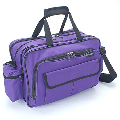 ASA TECHMED Nursing Bag with Compartments - color: Purple