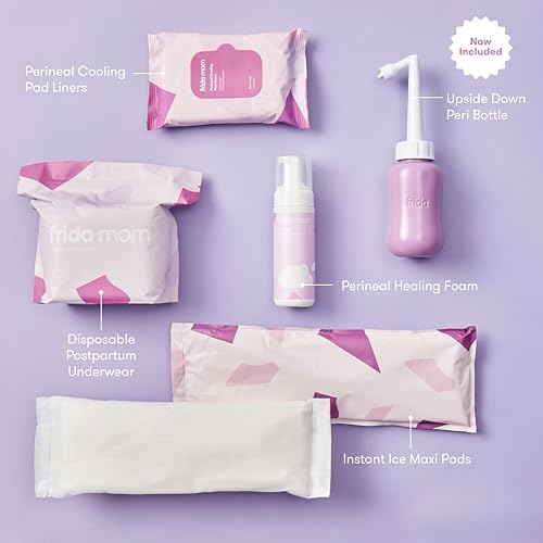 Frida 11pc Postpartum Essentials Kit, Hospital Bag Basics for New Mom