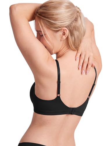 Nursing Bra for Breastfeeding Seamless Wireless Maternity Bra - color: Balck, size: XX-Large