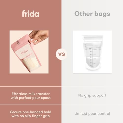 FridaMom Breastmilk Storage Bags, 50ct Standard, 6oz Bag, BPA Free, 6oz Bag - size: 6oz Standard