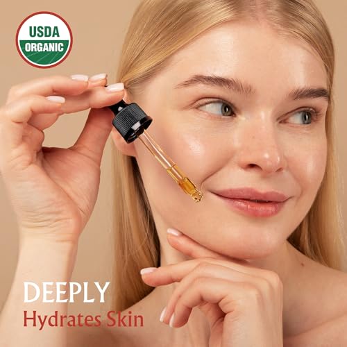 BodyJ4You Rosehip Seed Oil for Face Skin - USDA Organic Cold Pressed Pure - size: 2 Fl Oz (Pack of 1)
