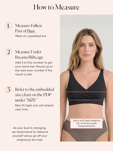 HATCH The Dream Feed Nursing & Sleep Bra - color: Black/Sand (Pack of 2), size: Small